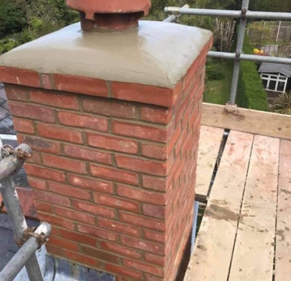 House Roof Chimney Repair in Davenport