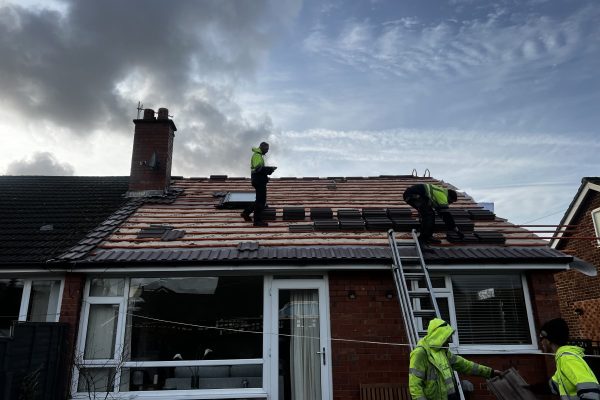 Slate Roof Tiling in Marple, Stockport,